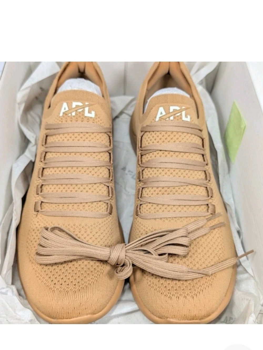APL TechLoom Breeze Men's Knit Sneaker - Tan - Size 13 New